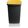 GIO'STYLE Pattumiera Ecosolution 45 | Capacità 45 L | Giallo | Ideale per Raccolta Differenziata | Made in Italy