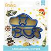 Decora 0255099 Tagliapasta Maschera Pirata, Ideale per Creare Decorazioni in Pasta di Zucchero o di Gomma, Made in Italy, Design originale. Confezione da 1 pezzo.