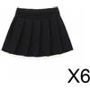 2x1/12 gonna per bambola in scala vestiti estivi uniforme scolastica design per