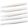 Neolab 3 1214 Pinzetta Pbtp con fibra di vetro senza denti, 1 mm curvo (confezione da 1)