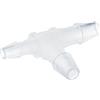 Neolab 4 - 0979 a T, in polipropilene, 1 x 2.4 - (2 x 3.2/4.2 mm, colore naturale (confezione da 10)