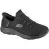 SKECHERS scrape Donna, Skechers Slip-Ins: Summits - Diamond Dream, nero