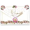 LINA OFFICINE GRAFICHE CREATIVE HBGFTBqcb Biglietto Auguri Comunione Bambina Portasoldi - con Etichetta Chiudi Busta, 11 x 16 cm (Colomba Bambina)