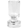 Broste Copenhagen Petra Vaso trasparente in vetro, diametro: 6,6 cm, altezza: 10 cm