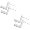 2 PCS Tavolo Elevatore Dondolo Manovella Da Scrivania Regolabile