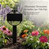 Insegna Decorativa da Giardino, Decorazione per Esterni a Tema Ape, metal