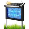 Anysun Lampada Antizanzare Elettrica Solare Zanzariera Elettrica da Esterno