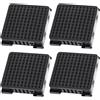 Benfosh FILTRO CARBONE ATTIVO FRIGORIFERO 4 PEZZI SOSTITUTIVO LIEBHERR FRESH AIR 100% EF