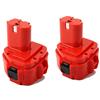 Shentec 2X Shentec 12V 4.5Ah Ni-MH per Batteria Makita PA12 1222 1220 1235 1233