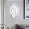 Senqiu Lampada da Parete LED 13W Applique da Parete Interno Forma di Fiore | Creativo L