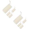 Set of 2 Luffa Da Bagno Spugna Corpo Asciugamano Doccia Esfoliante