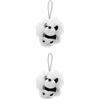 Set of 2 Spugna Bagnetto Neonati Da Bagno Per Bambini Accessori Salviette