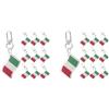 2 Pack Portachiavi Fortunato Di Carnevale Ciondolo Da Borsetta Decorativo
