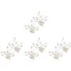 4 PCS Fermagli Per Scarpe Da Damigella D'onore Accessori Sposa Matrimonio