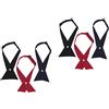 2 Count Borsa Con Giapponese Cravatte Uniformi Formali in Costume