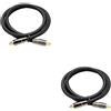 2 Count Cavo Optical Digital Audio Digitale in Fibra Accessori Domestici