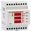 VEMER VE333100EV3M-D - Multimetro Digitale per la Misura delle Principali Grandezze Elettriche nei Sistemi Trifase a 3 o 4 Fili, Alimetazione 230V, Installazione su Barra DIN (4 moduli), Bianco
