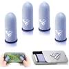 Gweor 4 Pezzi Gaming Finger Sleeves - Guanti Gaming Traspiranti per Touch Screen - Acc