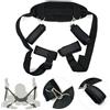 Iso Trade KIT SADOMASO CUSCINO COSTRITTIVO POSIZIONI SEX BONDAGE POLSI CAVIGLIE COLLO
