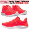 Saucony Kinvara 16 Running Vizi Red S101468-1002 taglia uomo