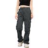 Pantaloni cargo uomo gamba dritta retrò pantaloncini staccabili outdoor escursi