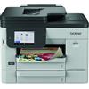 Brother MFCJ5110DW | Multifunzione Inkjet A4| 28 ppm| Fronte/Retro| 2 Cassetti da 250 cad e ADF 50 fogli| Touchscreen 4.3| USB, LAN, WiFi | Colore Grigio e Nero | Cartucce incluse da 700 BK e 450 CMY