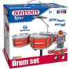 Bontempi Strumenti Musicali - Vari - Bontempi 51 3340: Drum Set Con 3 Tamburi E Piatti