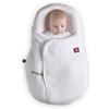 Red Castle cocoonacover, copertina in fiore di cotone imbottito bianco