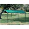 A.C. GAZEBO CAR PORT IN ACCIAIO 3X4 300X400 VERNICIATO TELO POLIESTERE X AUTO