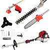 AMC Decespugliatore a scoppio 4 in 1 tagliasiepi troncarami motosega 4 Tempi benzina