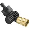 WORX Plastic WA4039 Hydroshot - Accessorio per ugello girevole, colore: nero