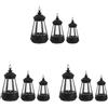 Set of 3 Lanterna Solare Per Animali Mini Da Esterno Sostituzione Lampada