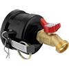 per ibc Tote Adapter Due Pollici Cam Lock con Rubinetto Tubo Ottone per per ibc