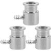 3 Pcs Kit Per Griglia Girarrosto Fermo Asta Del Accessori Grigliate