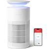 SwitchBot Purificatore d'aria Pet Silenzioso Alto Volume d'aria 360° Filtro H...