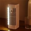 Ventilatore Portatile Alimentato USB con Raffrescatore d'Aria Atomizzatore e Fun