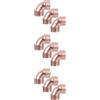 3 Pack Connettore in Rame Raccordo Adattatore Per Condizionatore D'aria