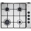 De Longhi Piano cottura gas 4 zone FAMILY Fli 46 Asv Inox (60cm)