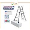 FACAL SCALA ALLUMINIO MULTIUSO FACAL BRIKO BLU BB2 4+4 GRADINI EN131