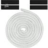 Does not apply Guarnizione Corda Vetro Ignifuga Stufa Pellet Legna Camino 10mm 3m Bianca Isolan
