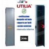 Utilia ARMADIO PORTAFUCILI FUCILIERA UTILIA A 3 POSTI BLINDATO CON MENSOLA IN ACCIAIO