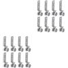2 Count Puleggia Per Asta Tende Da Soffitto Ruote Binari Scorrevoli
