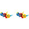 2 Count Fischietto Per Uccelli Creative Birds Fischietti Feste Bambini
