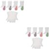 2 PCS Guanti Lavapiatti Silicone Per Pulizia Del Bucato Lavastoviglie Da Donna