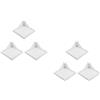 2 Pieces Cornice Angolare Per Crescita Delle Piante Mensola Muro Porta Monitor
