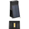 Applique da esterno ad per solare impermeabile con fascio regolabile per gia