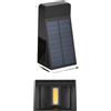 Applique da esterno ad per solare impermeabile con fascio regolabile per gia