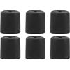 6 Pcs Piedini Ricambio Gomma Cuscinetti Antiusura Per Tacchi Alti