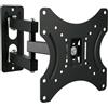 Staffa Supporto TV a Muro Universale Girevole 180 GRADI 14"-42" Fino a 35kg
