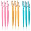 WeddHuis 9 Pezzi Rasoio Sopracciglia Rasoio Viso per Donne Eyebrow Shaper per Vi